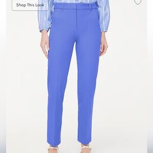 J Crew Factory Kallie straight-leg pant, 12T, Cool Lilac